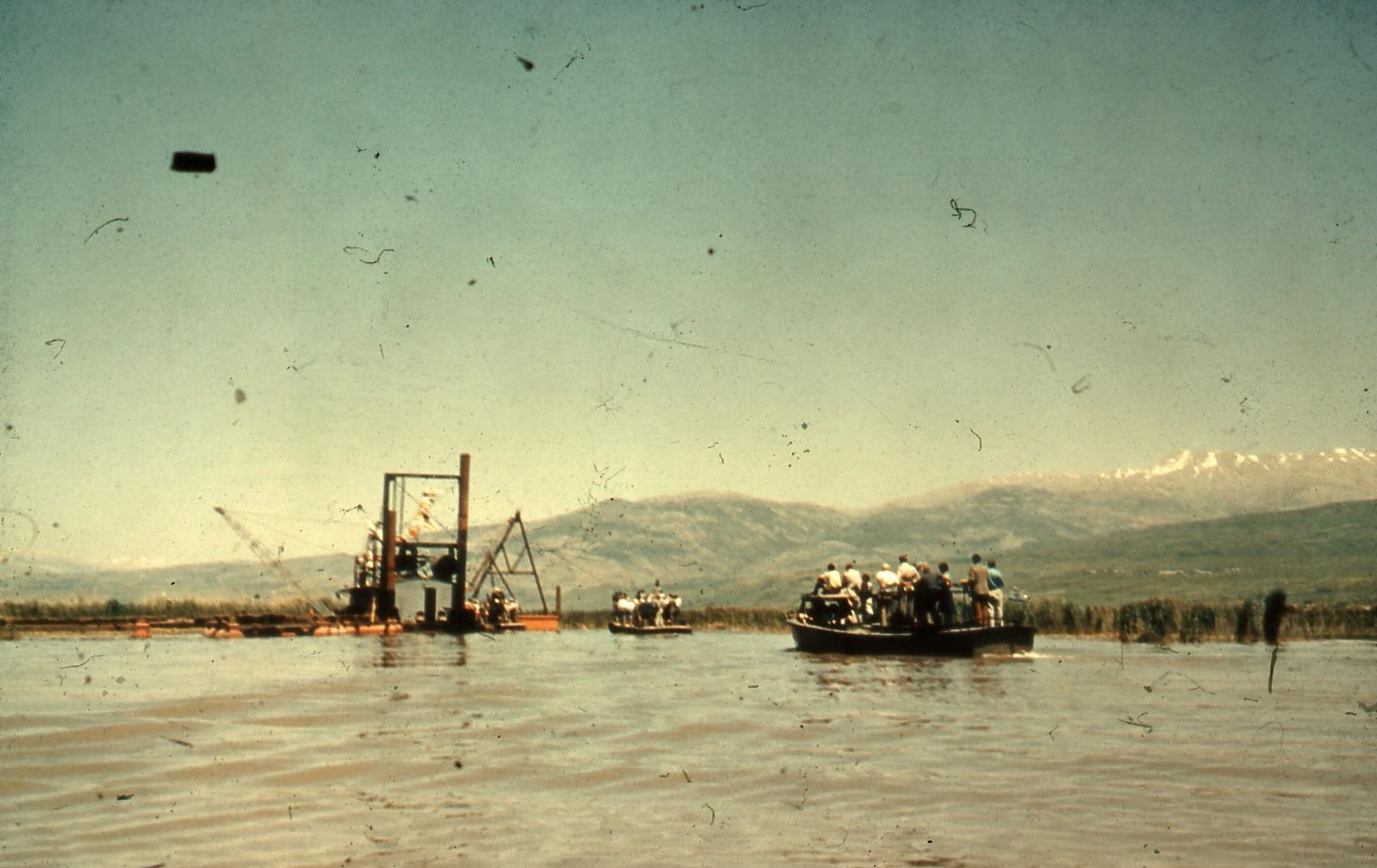 שיט באגם החולה, 1954, צלמת: הייזל גרינוואלד (NHG\544914)